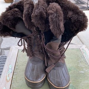 KHOMBU ladies winter boots
